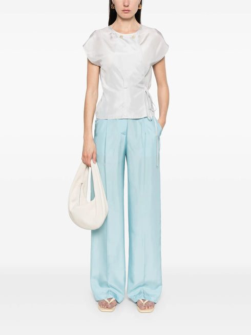 FORTE FORTE WRAP BLOUSE